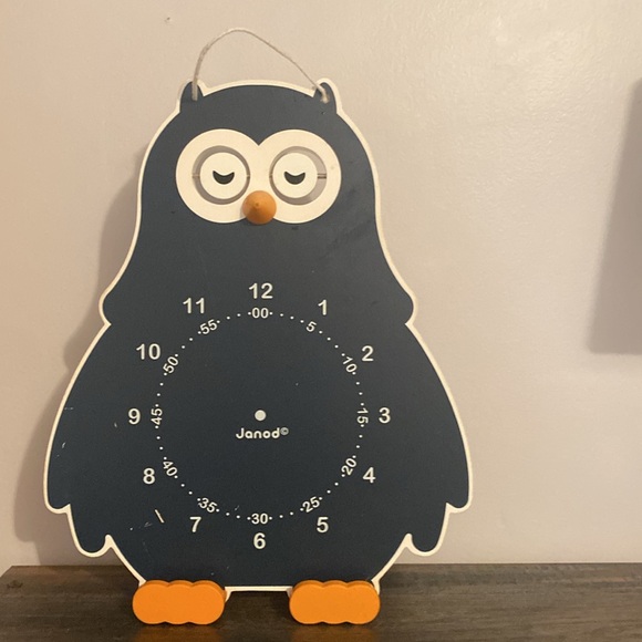 Janod Owly Clock - Picture 2 of 4